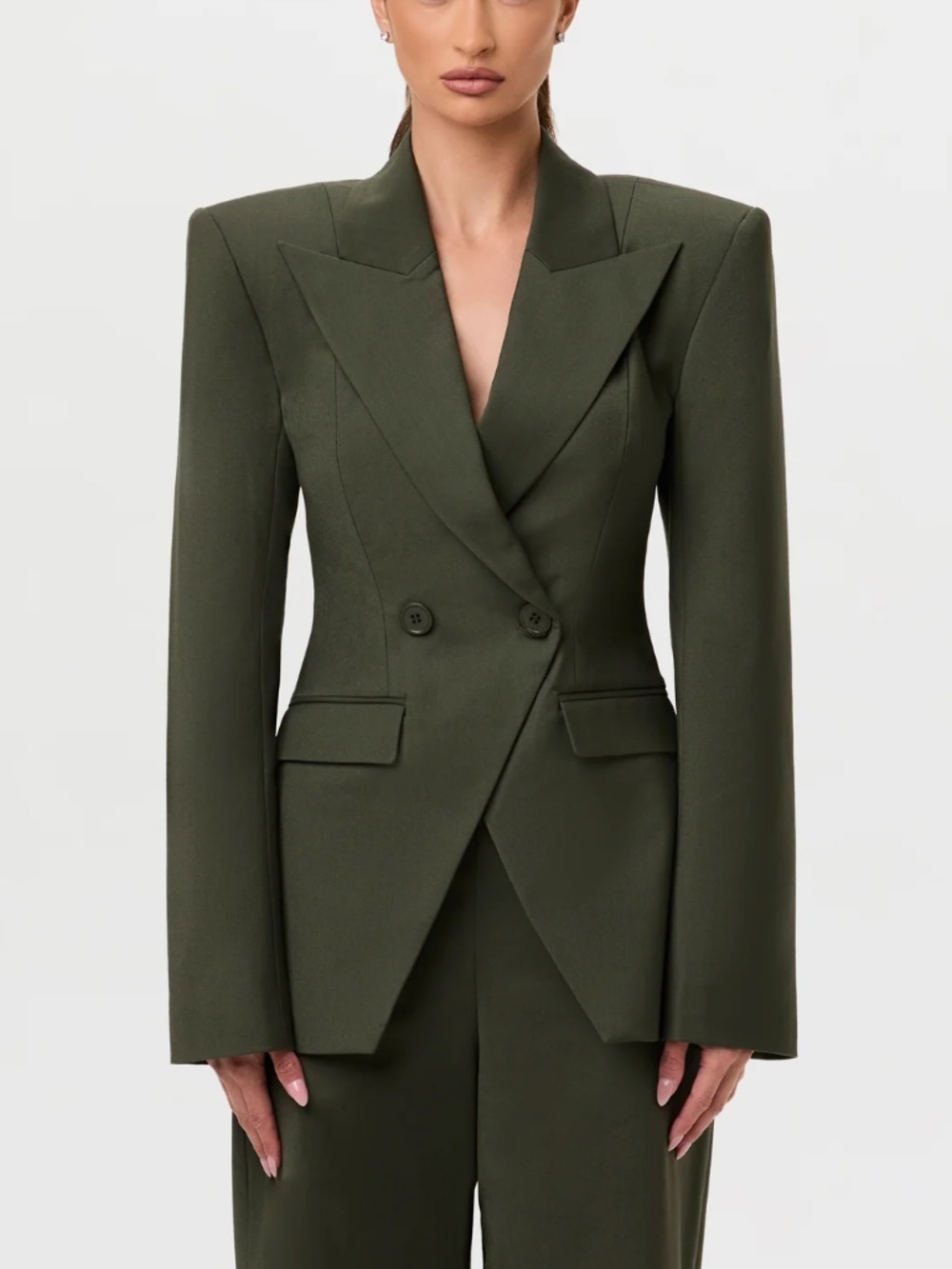 Naked Wardrobe Suiting Tailored Blazer - size L - NWT